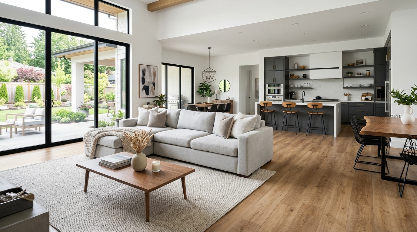 Waterproof Luxury Vinyl Plank (LVP)
